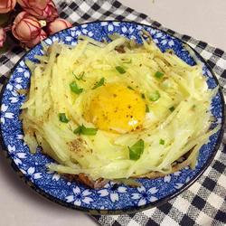 鸟巢鸡蛋的做法[图]