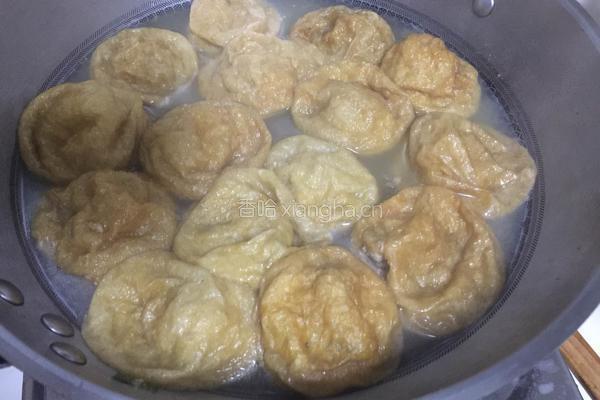 油面筋塞肉的做法图解8