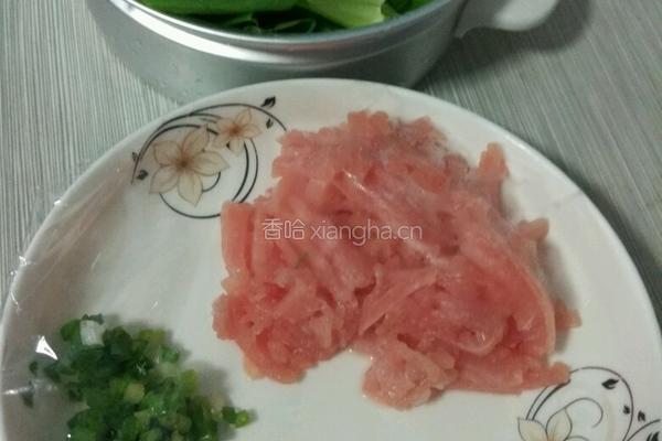 肉丝面的做法图解3