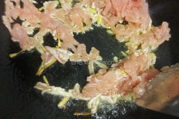 肉丝面的做法图解6