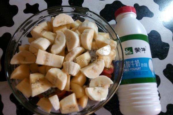 水果酸奶的做法图解4