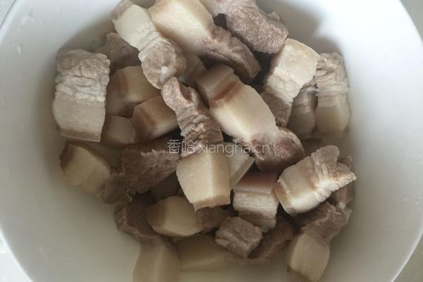 红烧肉炖白菜粉条的做法图解4