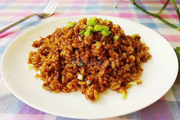 酱油炒饭的做法图解11