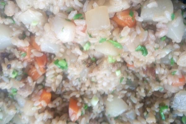 罗卜肉丁饭的做法图解9