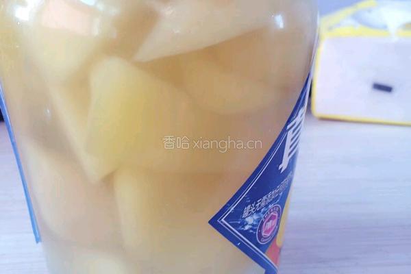 苹果糖水罐头