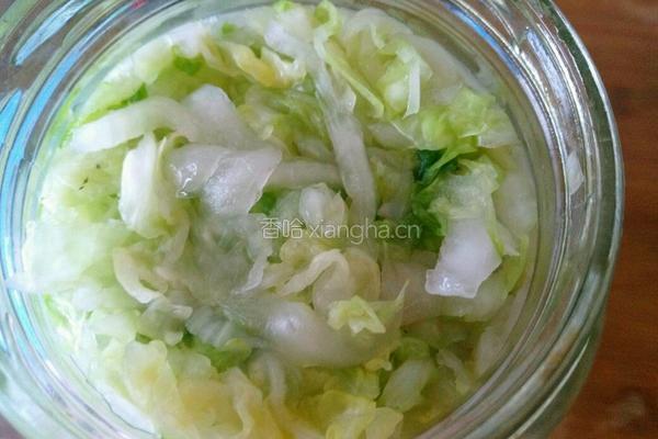 简易版腌酸菜的做法图解8