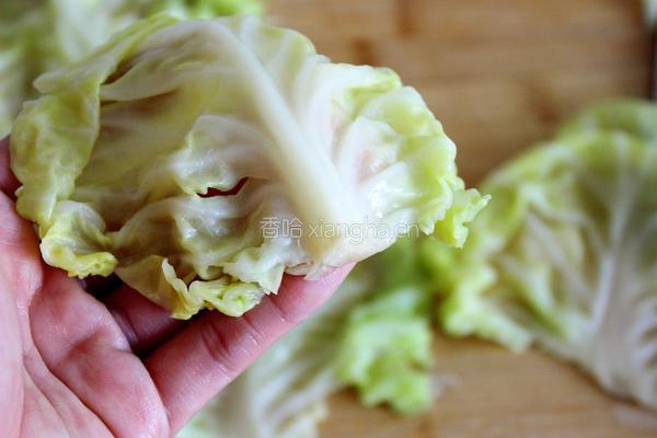 茄汁卷心菜牛肉卷的做法图解12