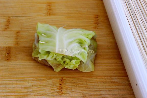 茄汁卷心菜牛肉卷的做法图解17