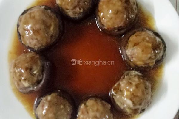 香菇酿肉的做法图解8