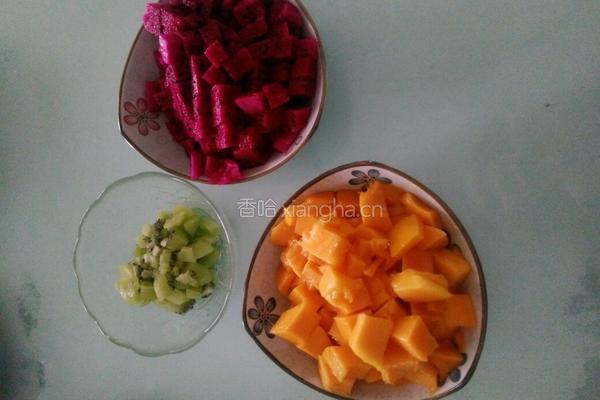 水果蛋糕8寸的做法图解2