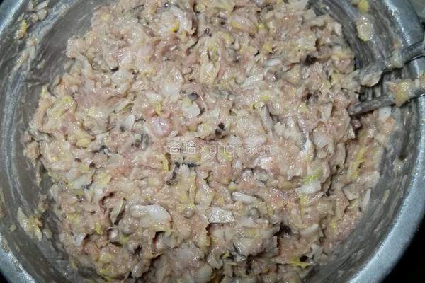 大白菜香菇猪肉饺子的做法图解14