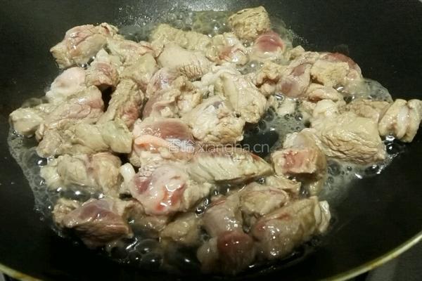孜然羊肉的做法图解4