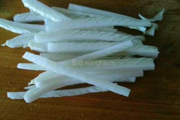 凤尾白菜的做法图解5