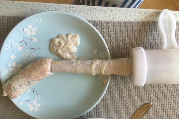 豆腐肉末香肠的做法图解6