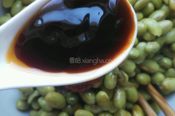 蚝油拌毛豆的做法图解8