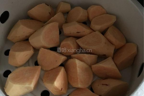 芝士焗红薯的做法图解1