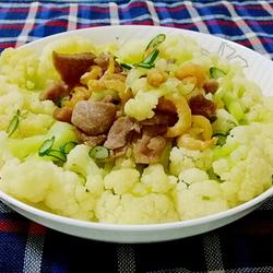 四季平安炒菜花的做法[图]