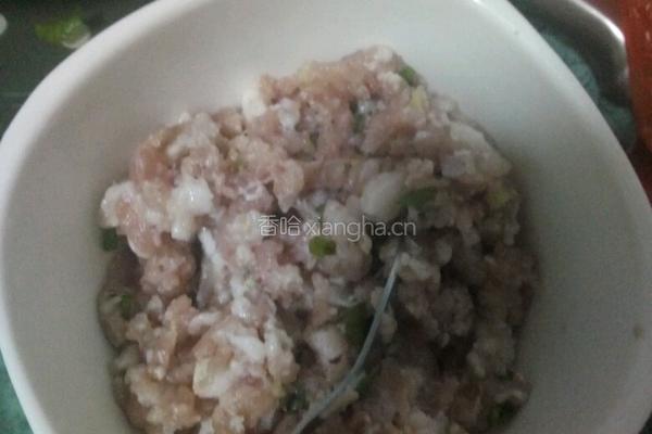 香菇嵌肉的做法图解2