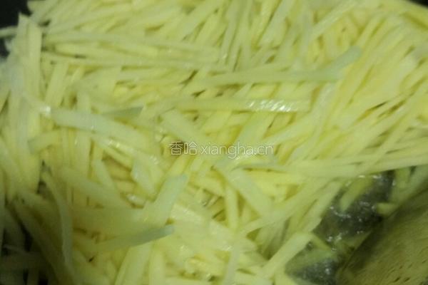 土豆炒肉丝的做法图解9