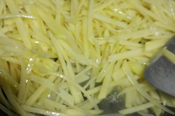 土豆炒肉丝的做法图解10