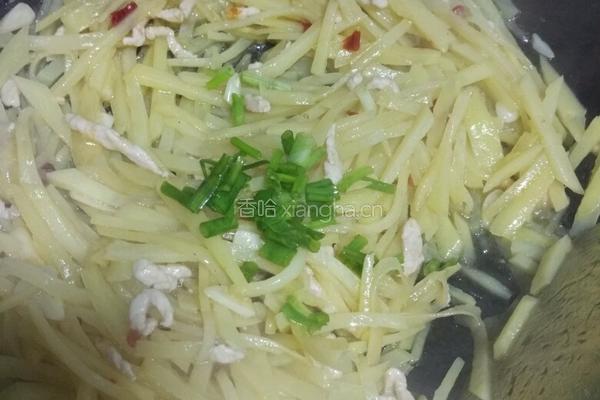 土豆炒肉丝的做法图解15