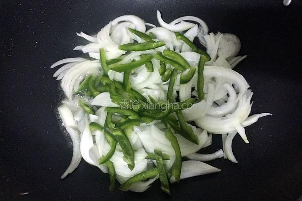 洋葱炒肉的做法图解5