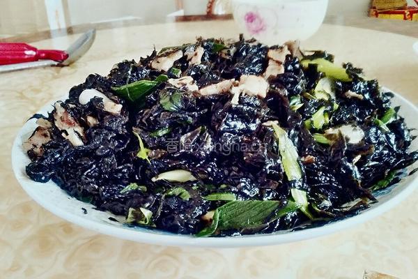 焖紫菜的做法图解7