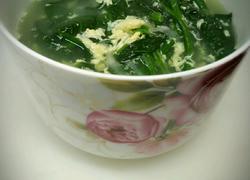 蛋花菠菜汤