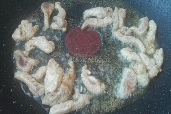 青椒油豆腐的做法图解3