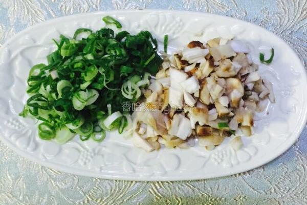 香菇蒸蛋的做法图解2