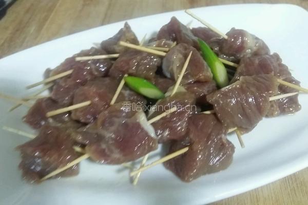 牙签肉的做法图解8