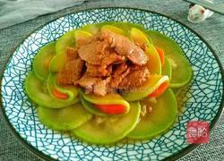 角瓜炒肉的做法图解11