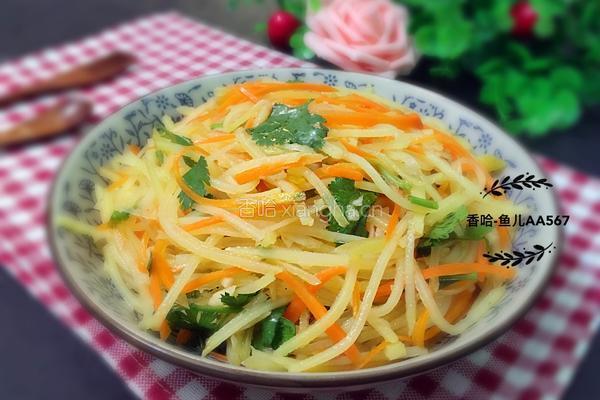 凉拌土豆丝的做法图解6