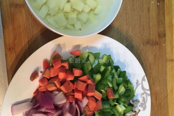 咖喱鸡块饭的做法图解3