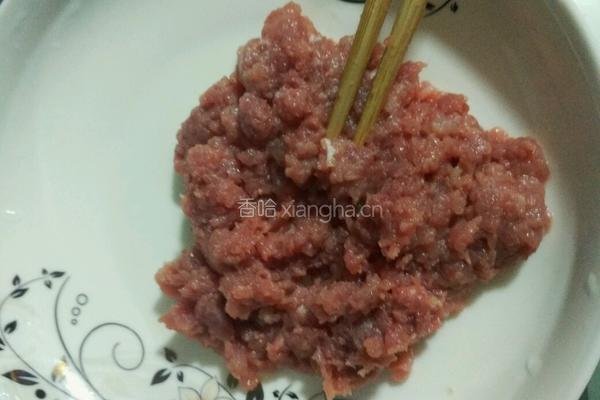 肉沫豆腐的做法图解4