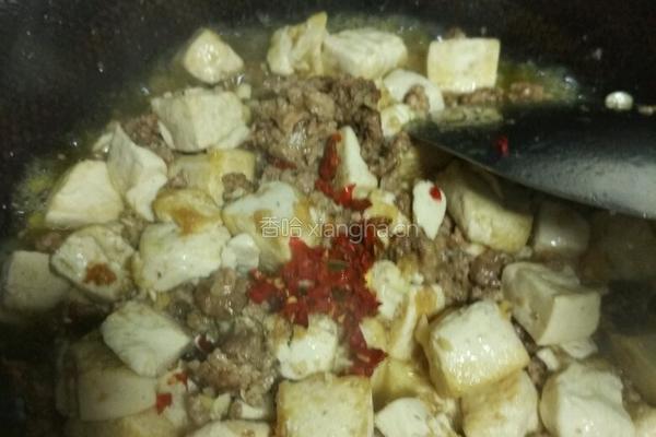 肉沫豆腐的做法图解16
