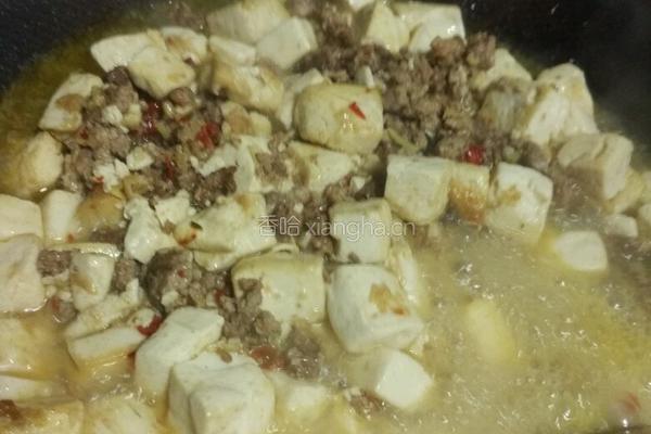 肉沫豆腐的做法图解17