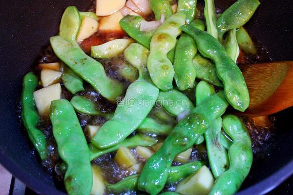 土豆炖豆角的做法图解6