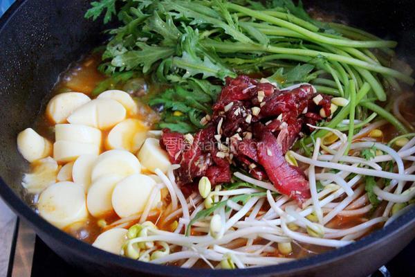 韩国牛肉豆腐锅的做法图解9