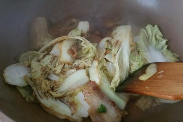 白菜炖豆腐的做法图解7