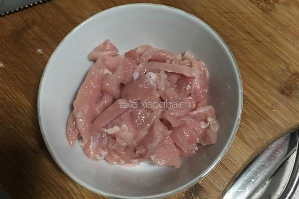 杭椒炒肉的做法图解3