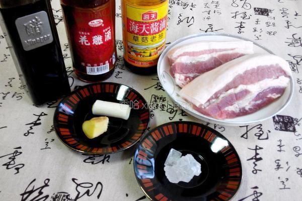 上海本帮红烧肉的做法图解1