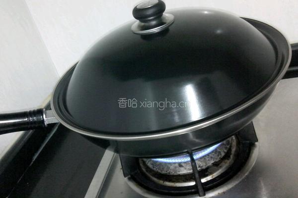 煤气灶炒锅米饭的做法图解4
