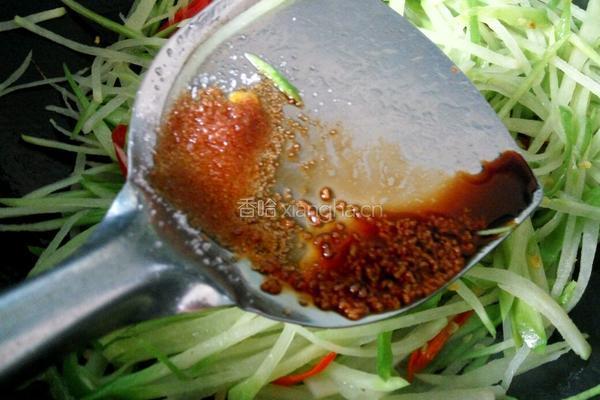 辣炒萝卜丝的做法图解8