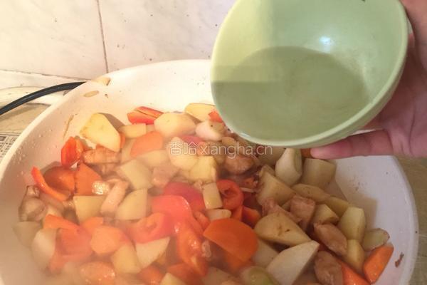 咖喱土豆鸡块的做法图解7