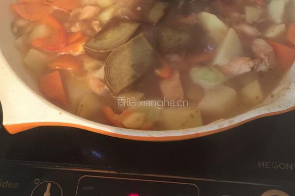 咖喱土豆鸡块的做法图解8