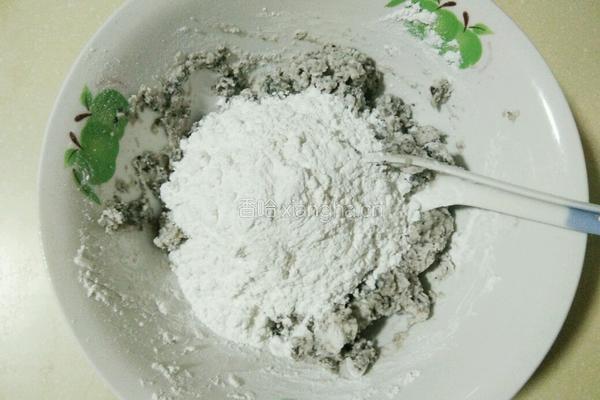 黑豆渣饼的做法图解3