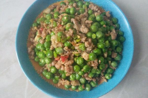 肉末豌豆的做法图解8