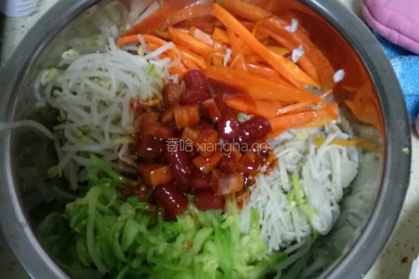 韩式拌饭的做法图解7