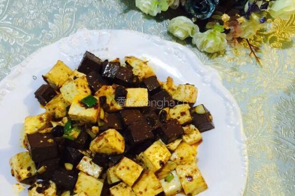 双味猪血豆腐的做法图解12